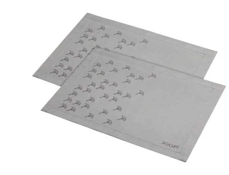 JOOP! Platzset FADED CORNFLOWER 2er Set platin