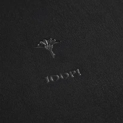 JOOP! Tablett CORNFLOWER Kunstleder 16,5 x 29 x 4 cm Anthrazit-Schwarz