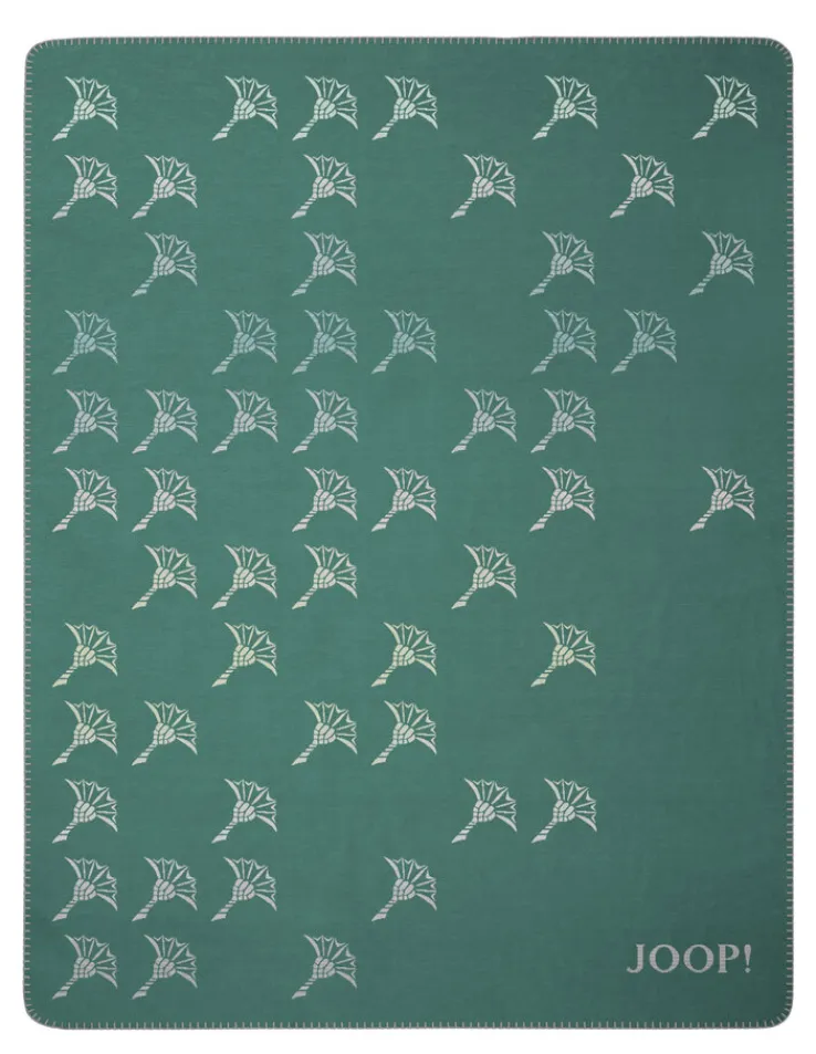 JOOP! Wohndecke FADED CF 150 x 200 cm grün/hellgrau
