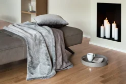 JOOP! Wohndecke FUR 130 x 170 cm grau