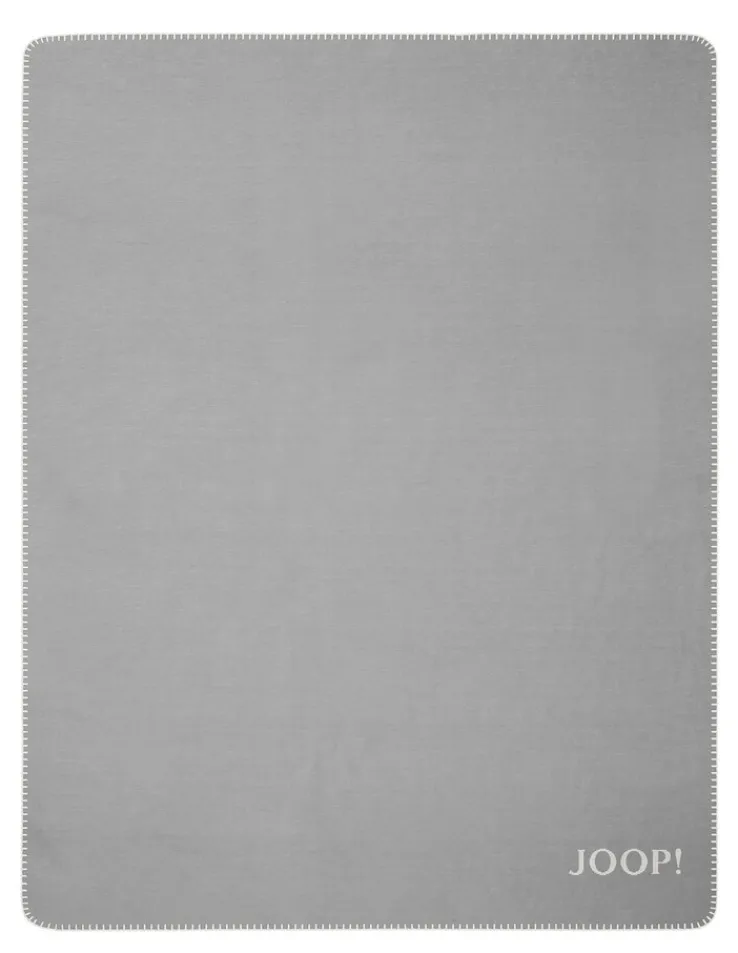 JOOP! Wohndecke MELANGE DOUBLEFACE 150 x 200 cm grau