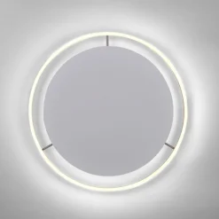 JUST LIGHT LED Deckenlampe RITUS 58 cm alufarbig