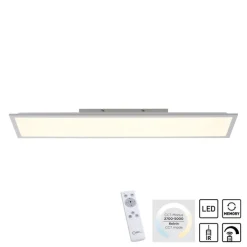 JUST LIGHT LED Deckenlampe FLAT 25 x 100 cm weiß