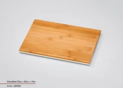 JUSTINUS Schneidebrett BAMBOOLINE 22 x 32 cm Bambus