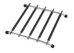 JUSTINUS Topfuntersetzer LIFESTYLE 20 x 20 cm Edelstahl/ Kunststoff