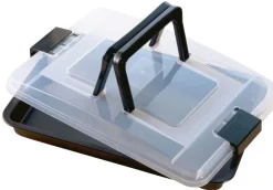 KAISER Backform 42 x 29 x 4 cm Kunststoff schwarz