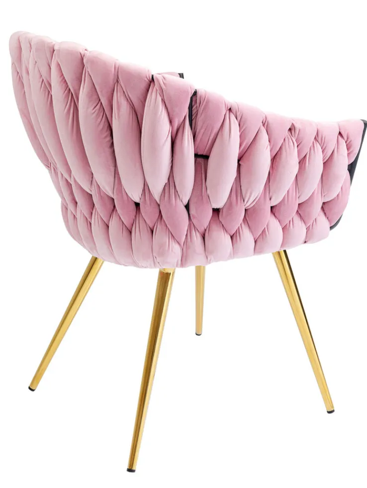 KARE DESIGN Armlehnenstuhl 2er Set rosa