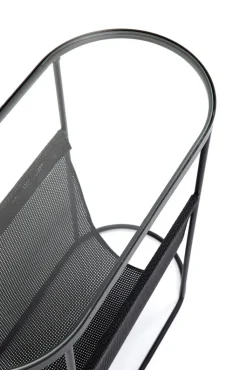 KARE DESIGN Beistelltisch MESH 54 x 54 x 25 cm Stahl/Glas schwarz