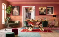 KARE DESIGN Esszimmerstuhl VIVA ROSE 2er Set rosa