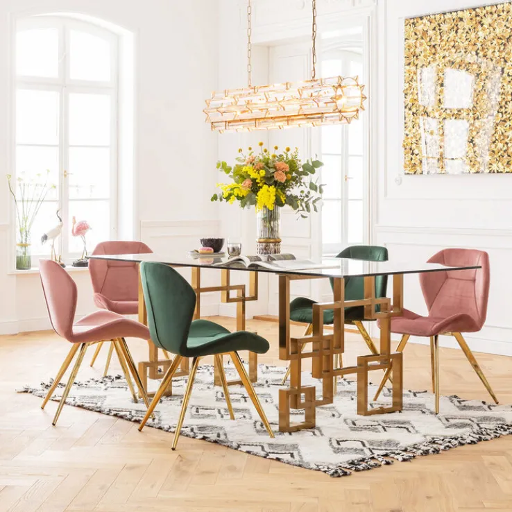 KARE DESIGN Esszimmerstuhl VIVA ROSE 2er Set rosa