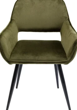 KARE DESIGN Esszimmerstuhl SAN FRANCISCO 2er Set dunkelgrün
