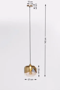 KARE DESIGN Retrofit Hängelampe GLOBLET BALL goldfarbig