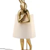 KARE DESIGN Retrofit Tischlampe ANIMAL RABBIT 88 cm goldfarbig