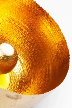 KARE DESIGN Retrofit Tischlampe APOLLON 35 cm goldfarbig