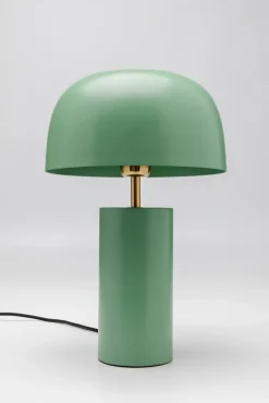 KARE DESIGN Tischleuchte LOUNGY 25 x 38 cm salbeigrün