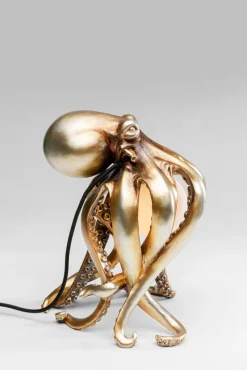 KARE DESIGN Tischleuchte ANIMAL OCTOPUS 25 x 34 cm goldfarbig