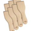 KÜCHENPROFI Raclette-Schaber 8er Set Buche Holz
