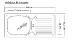 Küchenzeile ODENSE Anthrazit/ Wotan Eiche Dekor 270 cm