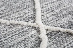 Kinder Kelim-Teppich TRELLEBORG 170 x 240 cm grau