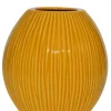 Keramik Vase 21 cm curry