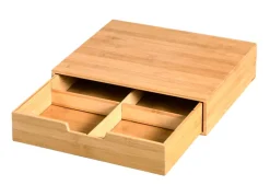 KESPER Vorratsbox BAMBUS 31 x 34 x 8 cm