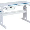 Kinder Kinder Schreibtisch JULIAN 109 x 55 cm Weiß