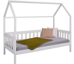 Kinder Kinderbett RUDOLF 90 x 200 cm weiß