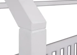 Kinder Kinderbett RUDOLF 90 x 200 cm weiß