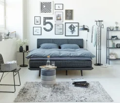 Kleiderständer 37 x 175 x 37 cm Edelstahl schwarz matt