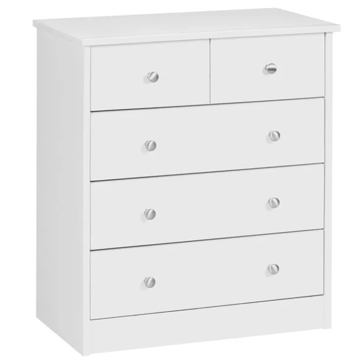 Kommode 60 x 70 cm Weiß