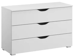 QUARTIER Kommode ALVARA 93 x 62 cm Alpinweiß NB