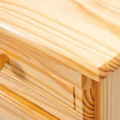 Kommode BENJAMIN 88x87x43 cm Massivholz Kiefer Natur