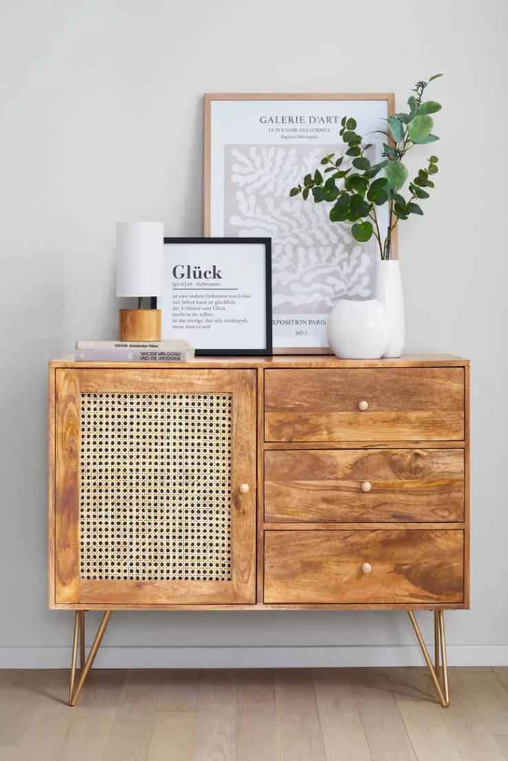 QUARTIER Kommode GLORIA braun