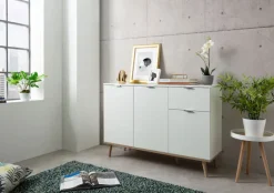 QUARTIER Kommode GÖTEBORG 120 x 85 cm weiß