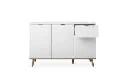 QUARTIER Kommode GÖTEBORG 120 x 85 cm weiß