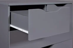 Kommode LION 82 x 112 cm graphitgrau