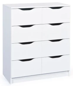 Kommode NOAH 8-H weiß