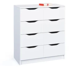 Kommode NOAH 8-H weiß