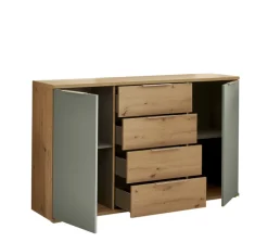 QUARTIER Kommode SIMADA braun/ grün