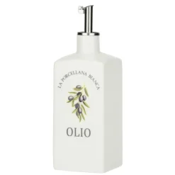 LA PORCELLANA BIANCA Ölgießer CONSERVA 15 x 6 cm Porzellan weiß