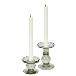 LAMBERT Kerzenständer ANDRATX 13 cm rauchgrau