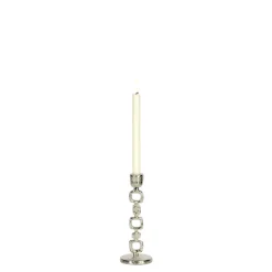 LAMBERT Kerzenständer GUCCIO 22 cm vernickelt