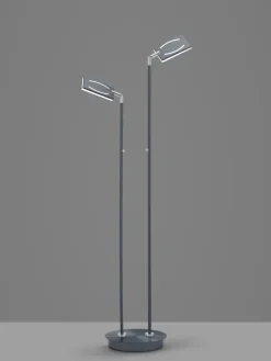 LED Stehlampe MATEO 2-flg anthrazit