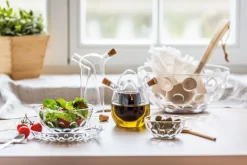 LEONARDO Essig-/Ölflasche CUCINA zylindrisch