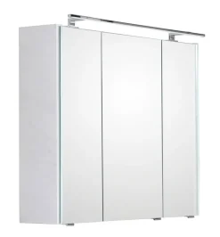 LEONARDO Spiegelschrank weiß