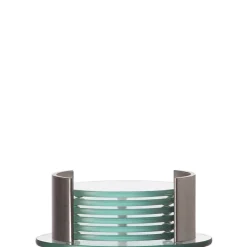 LEONARDO Untersetzer rund 7-teilig Ø 14 cm SPIRITS Glas