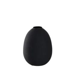 LEONARDO Vase 16,4 cm schwarz