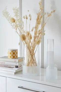 LEONARDO Vase NOVARA klar/satiniert