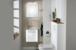 LEONARDO Waschplatz Schneeweiß/ Optiwhite