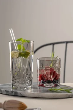 LEONARDO Whiskyglas CAPRI 4er-Set grau